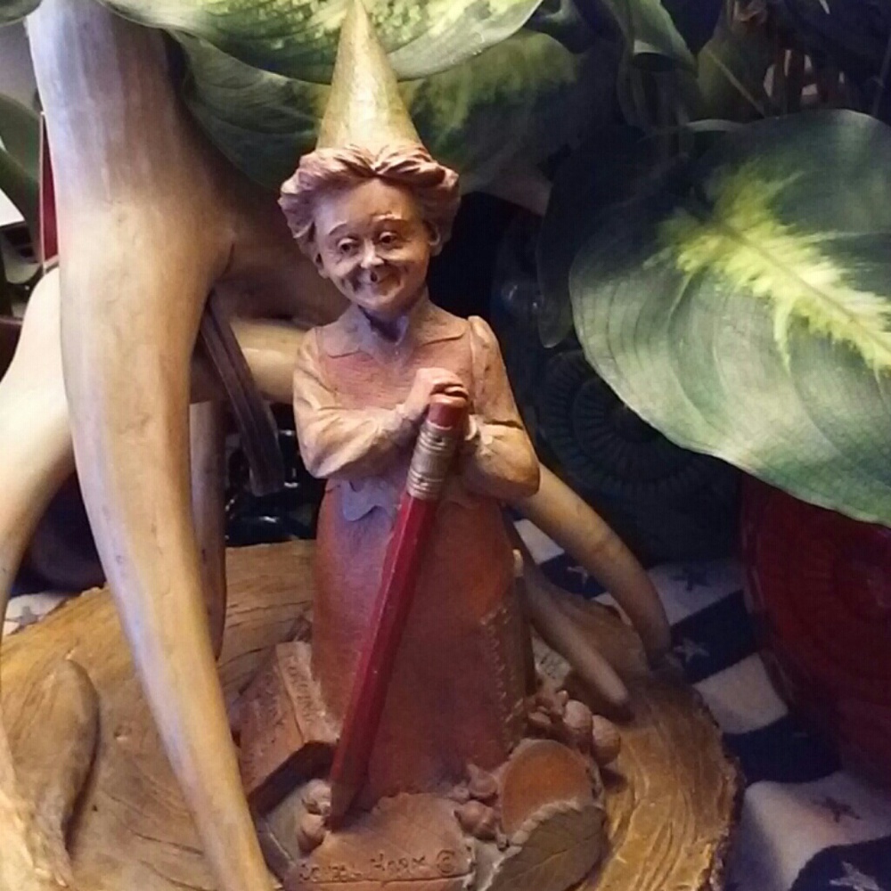 School marm. Figurine.  Tom Clark